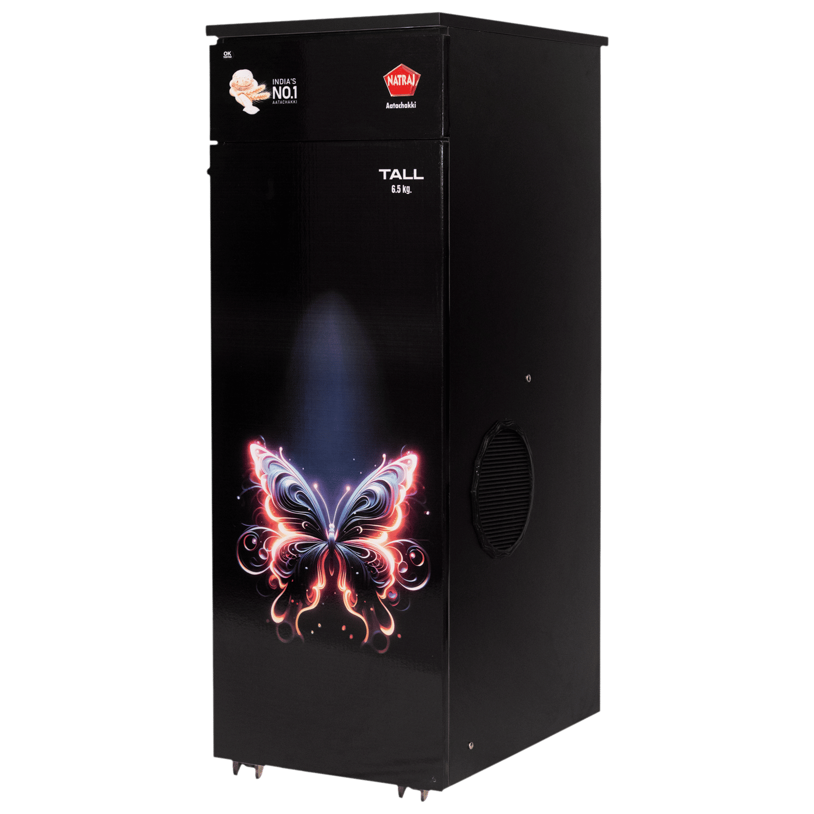 Buy Natraj TALL 746 Watts 6.5 Kg Flour Mill Machine (AC108, Black